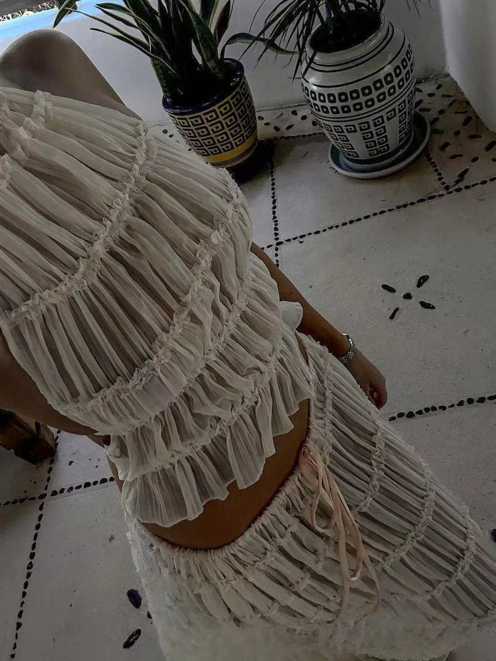 Adelaide Two Piece Set (White) - Image 3
