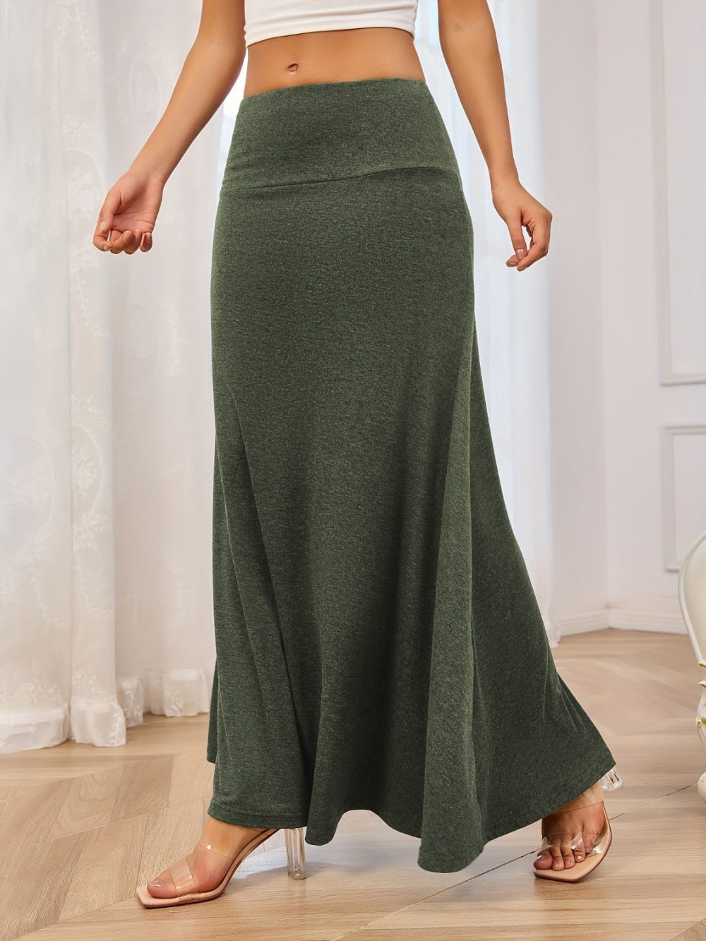 Chic Luxe Maxi Skirt - Image 7