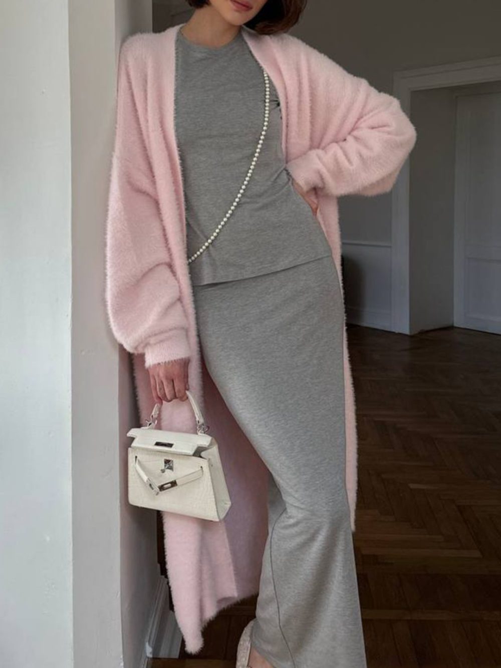 Moira Fuzzy Oversized Cardigan - Image 10