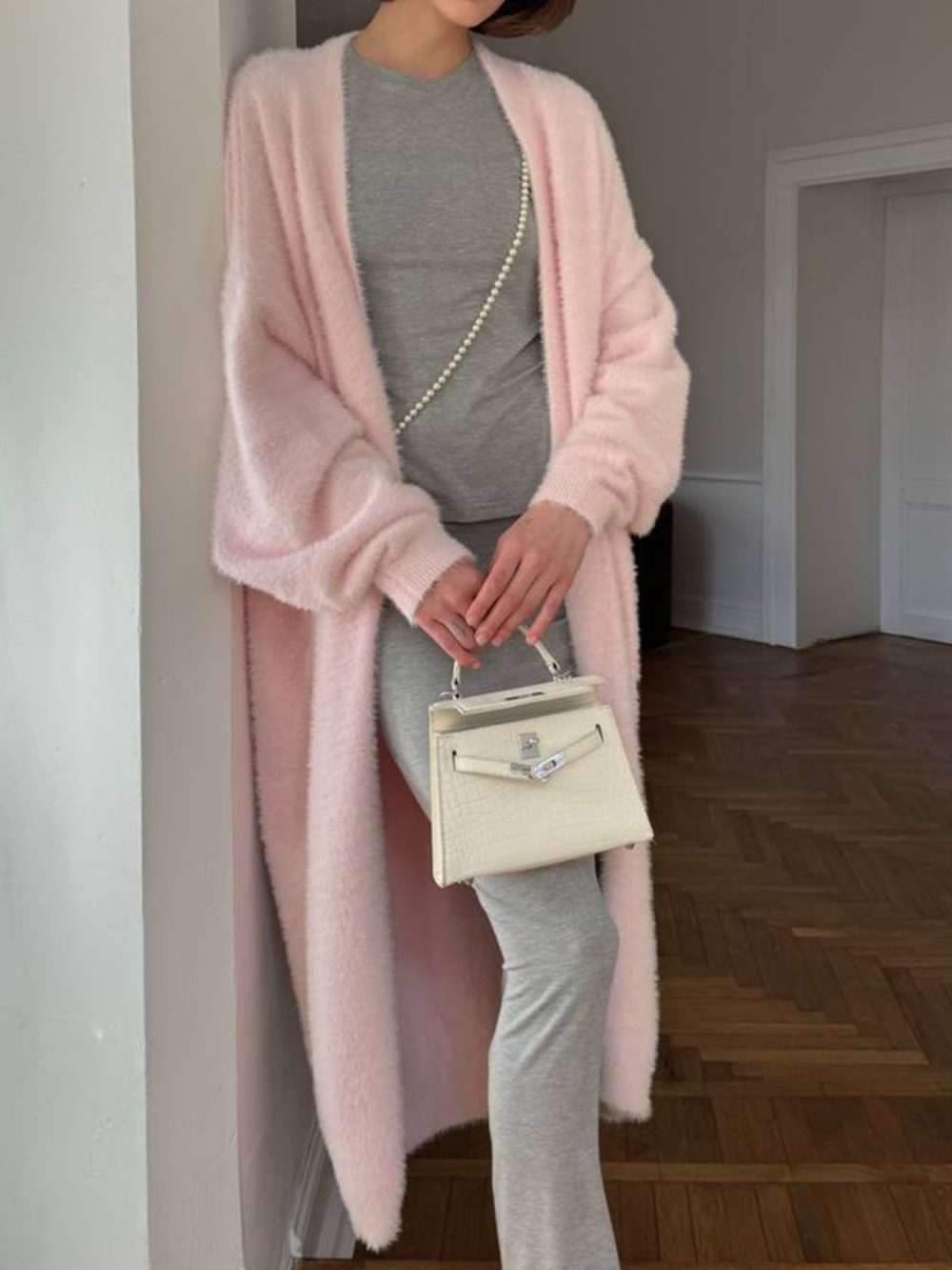 Moira Fuzzy Oversized Cardigan - Image 11