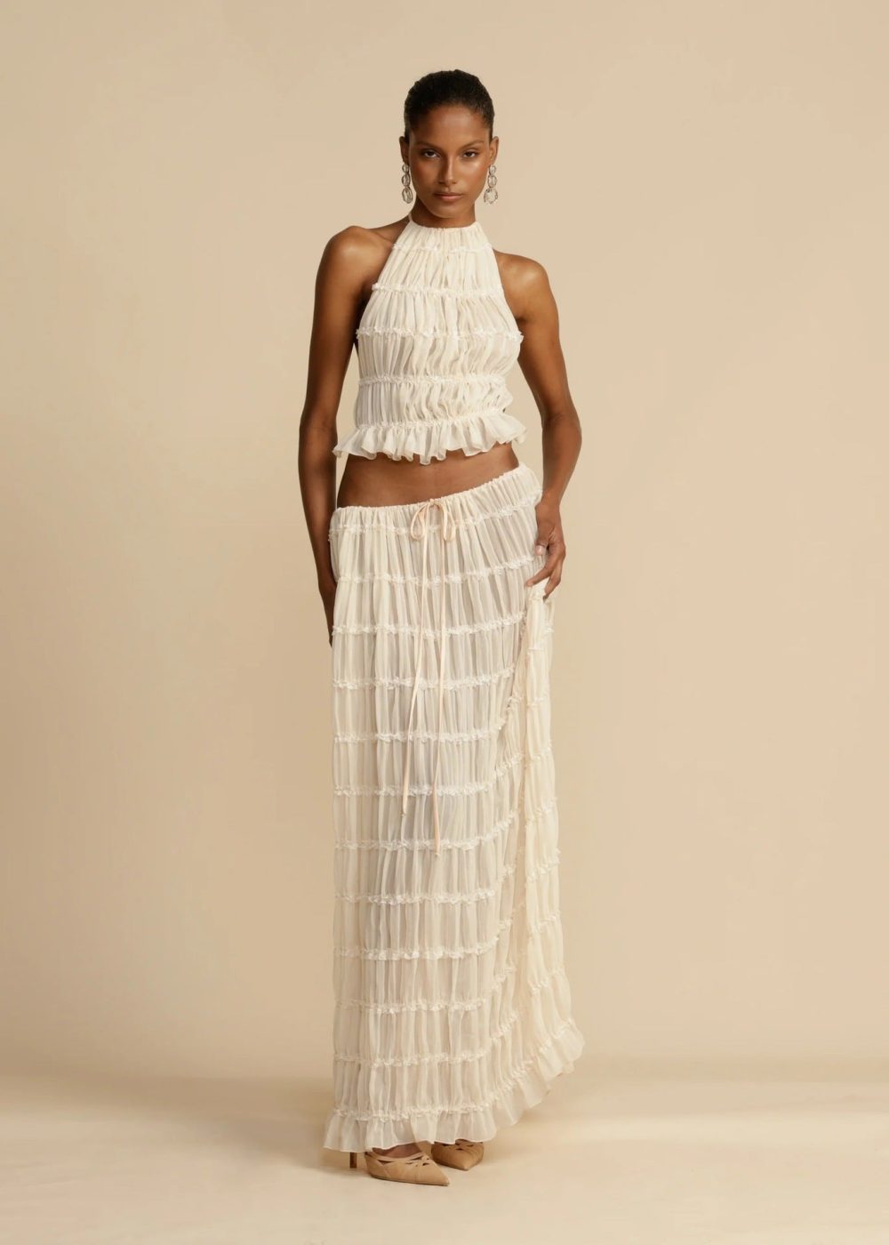 Adelaide Two Piece Set (White) - Image 6