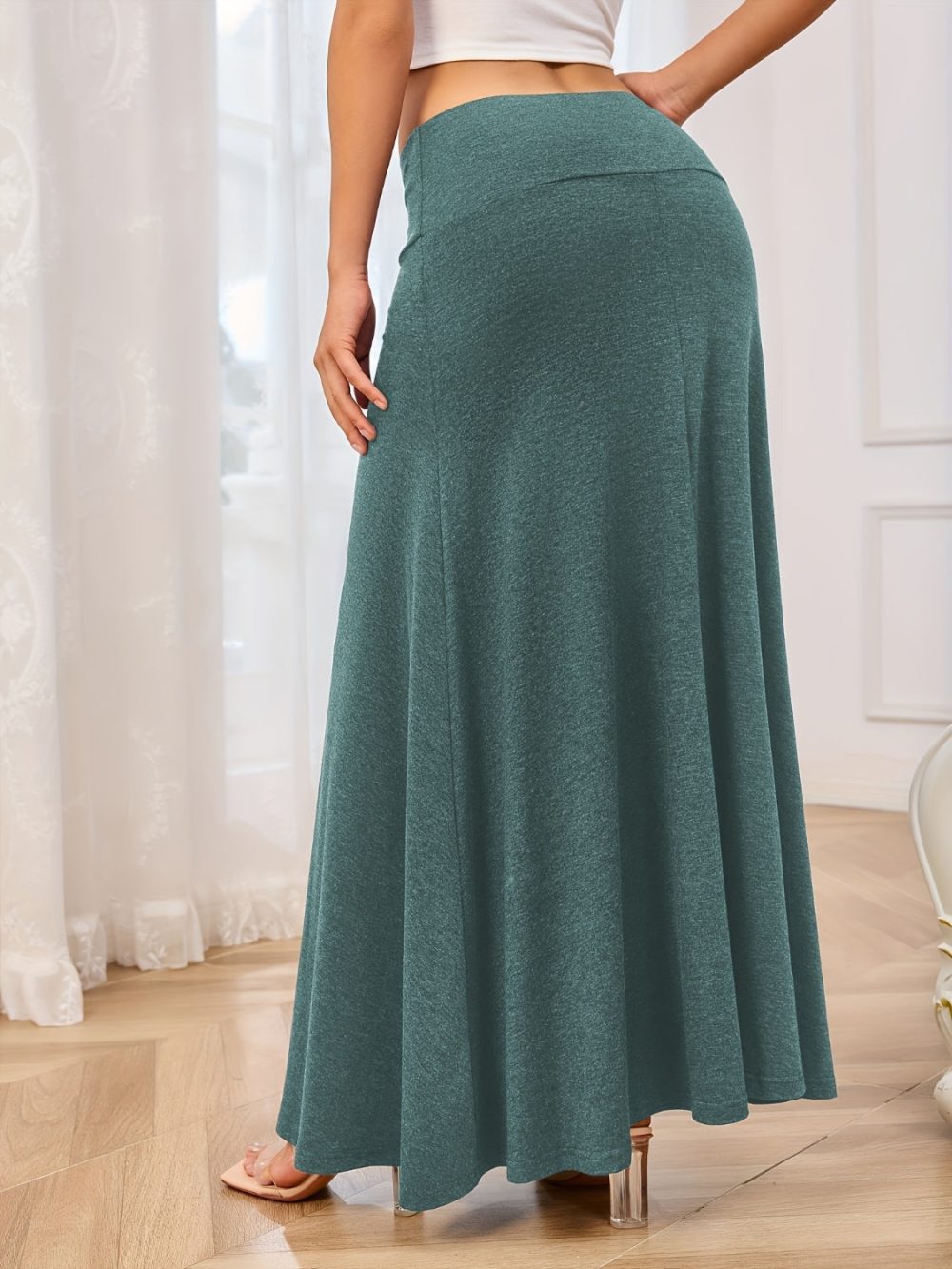 Chic Luxe Maxi Skirt - Image 20