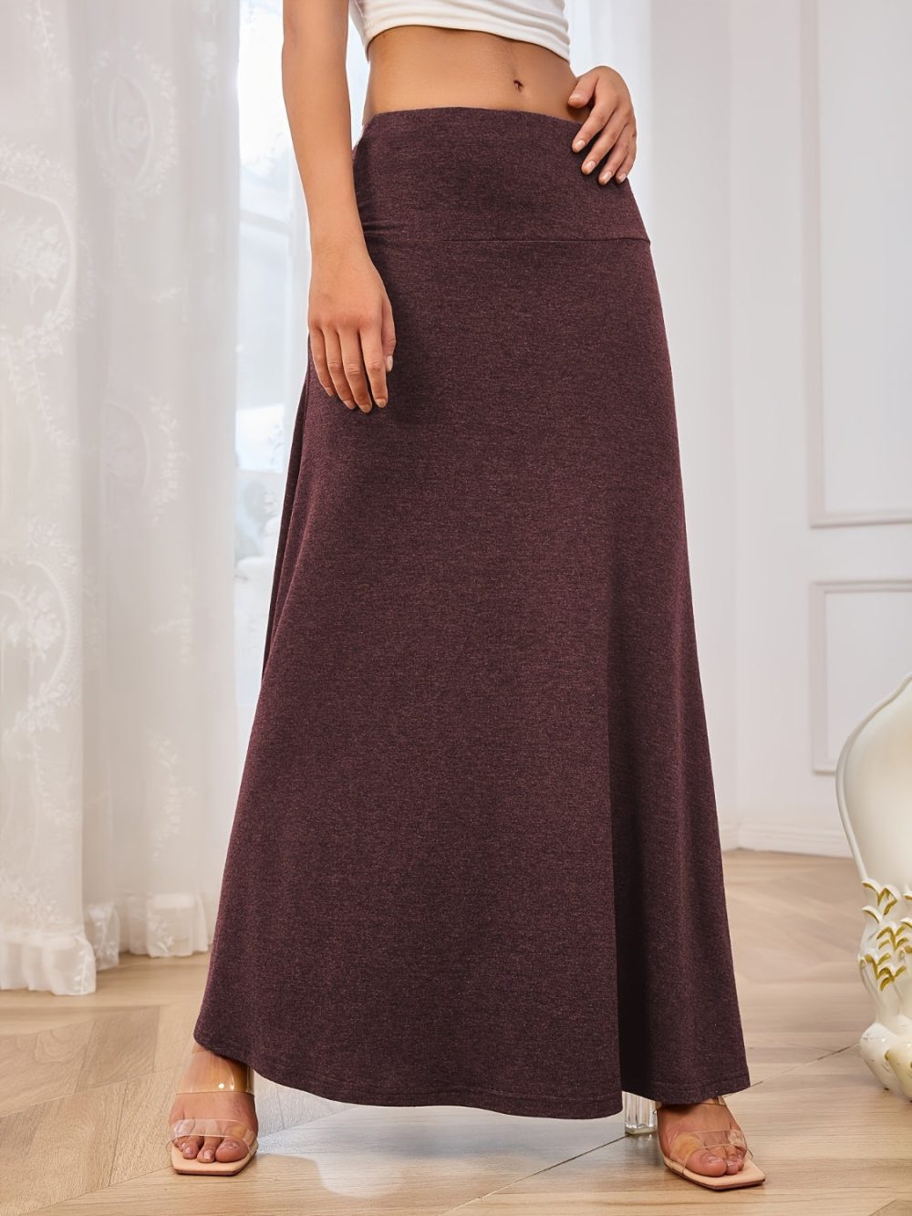 Chic Luxe Maxi Skirt - Image 5
