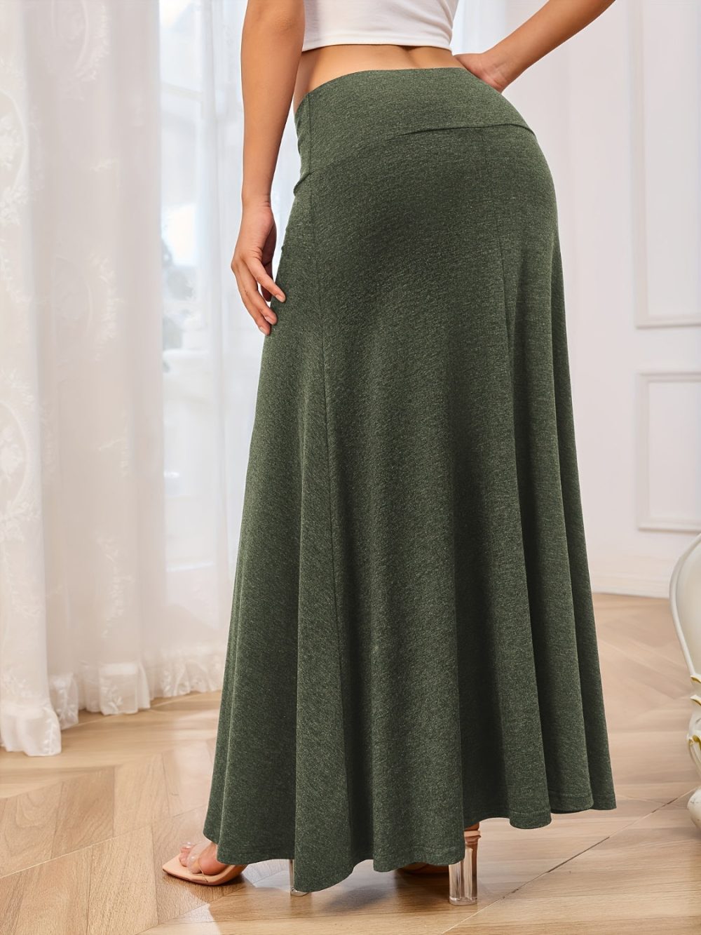 Chic Luxe Maxi Skirt - Image 10