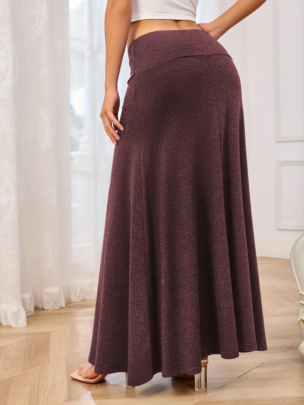 Chic Luxe Maxi Skirt - Image 6