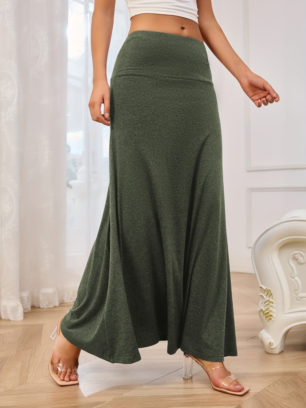 Chic Luxe Maxi Skirt - Image 8