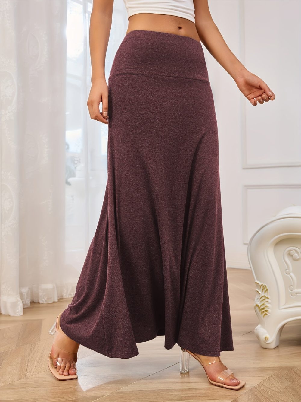 Chic Luxe Maxi Skirt - Image 4