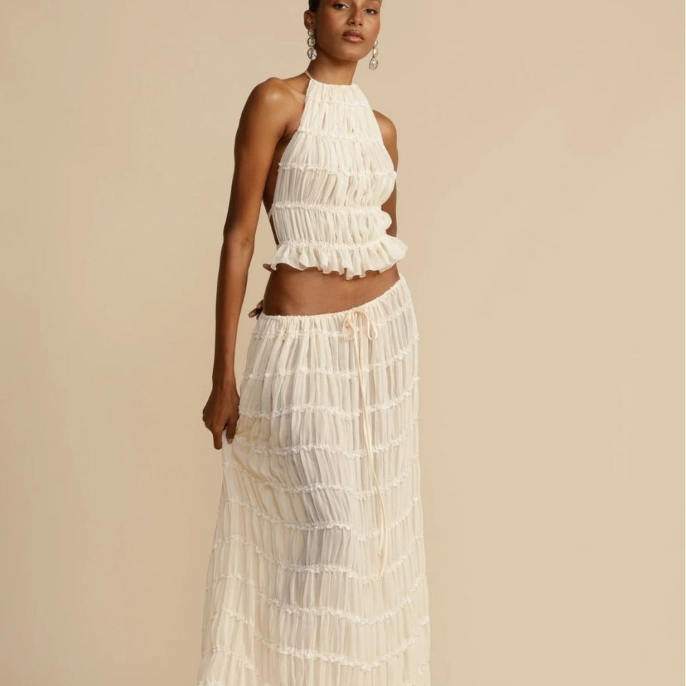 Adelaide Two Piece Set (White)